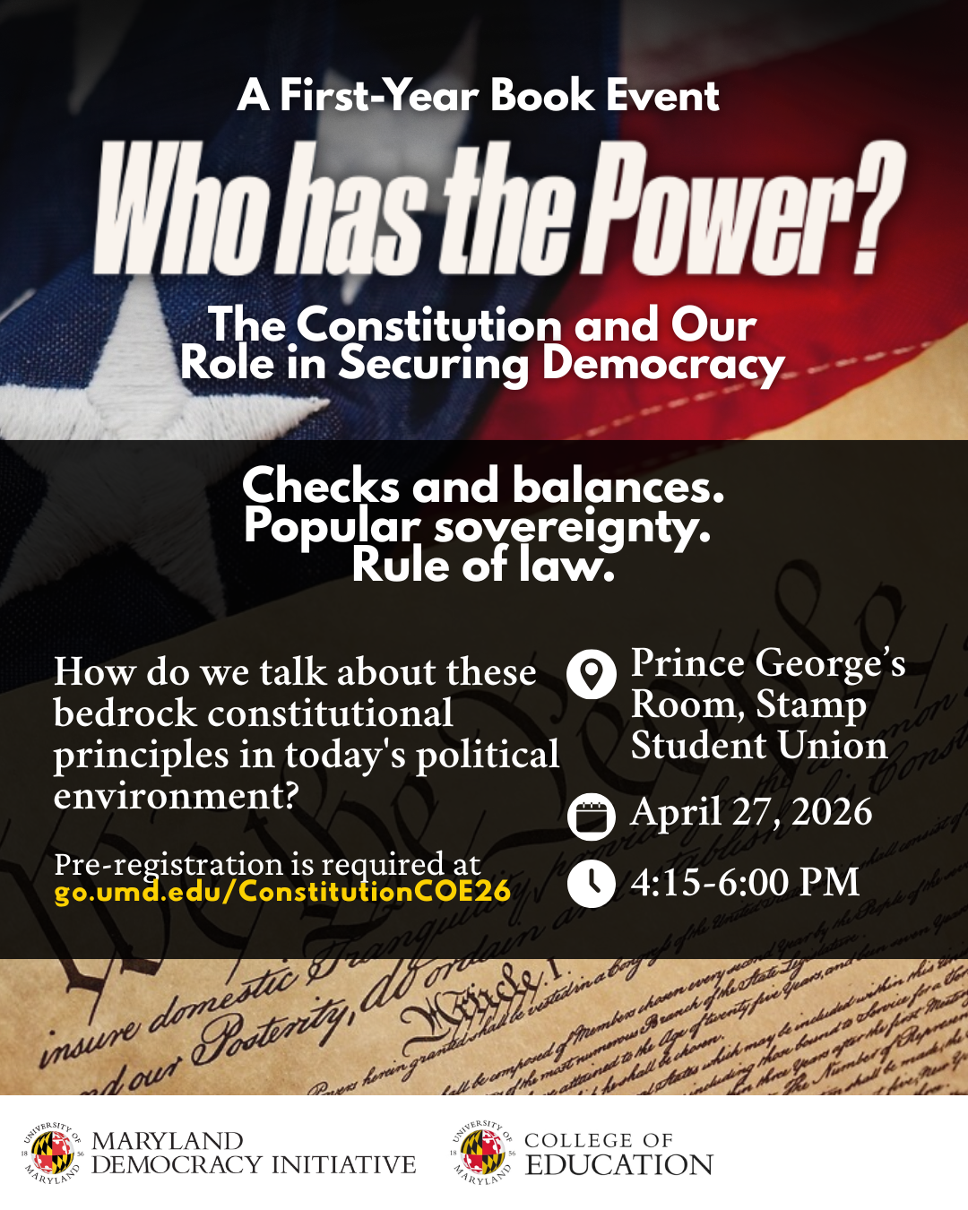 poster thumbnail of who has the power event